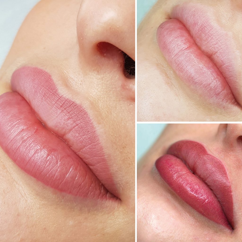 maquillage permanent lèvres shading lips
